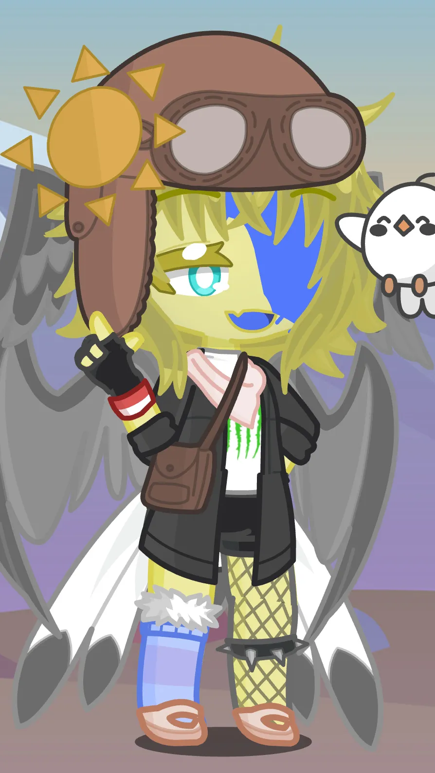 ai character: Złote Wybrzeże  background