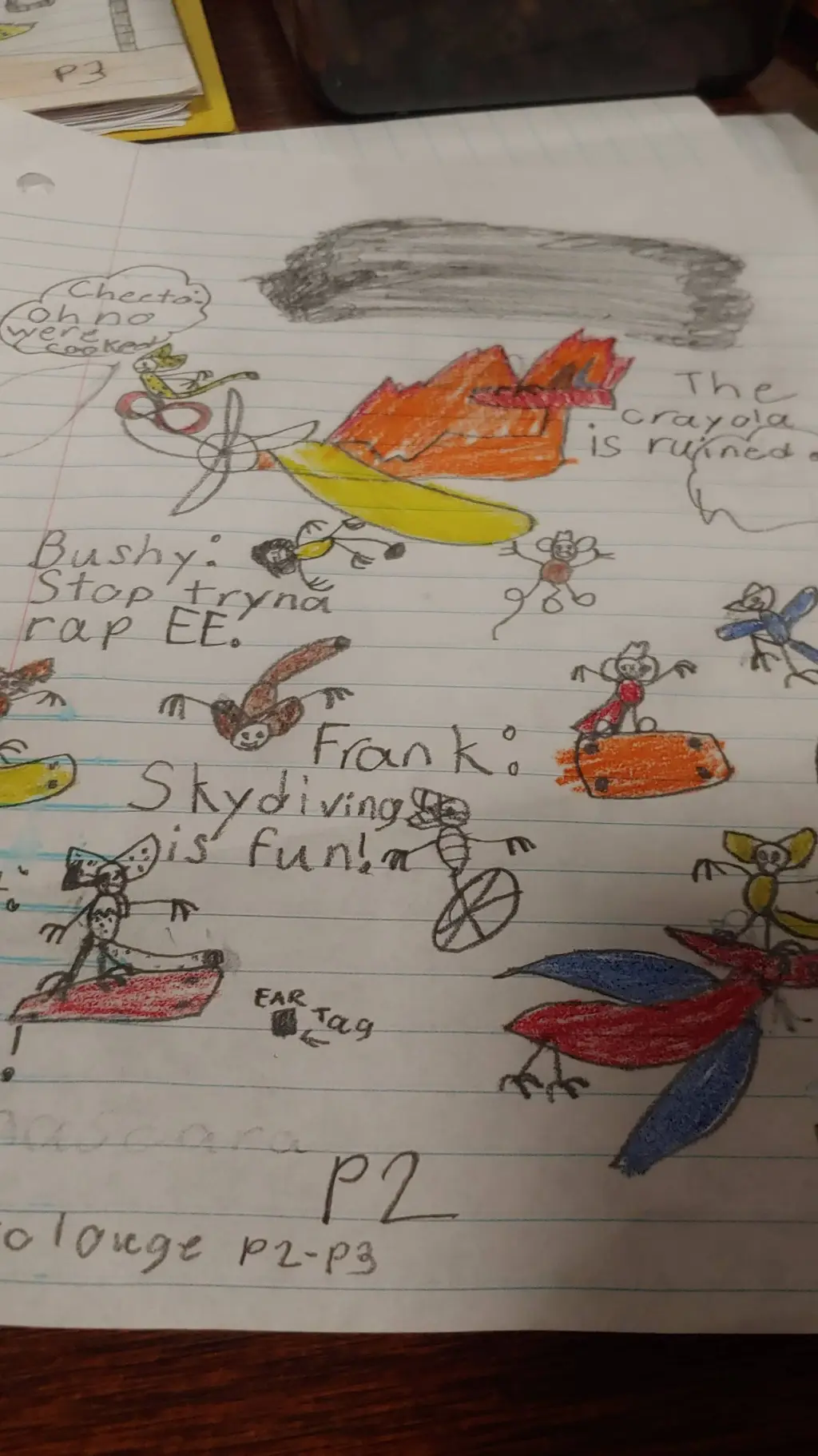 ai character: Adventure squad  background