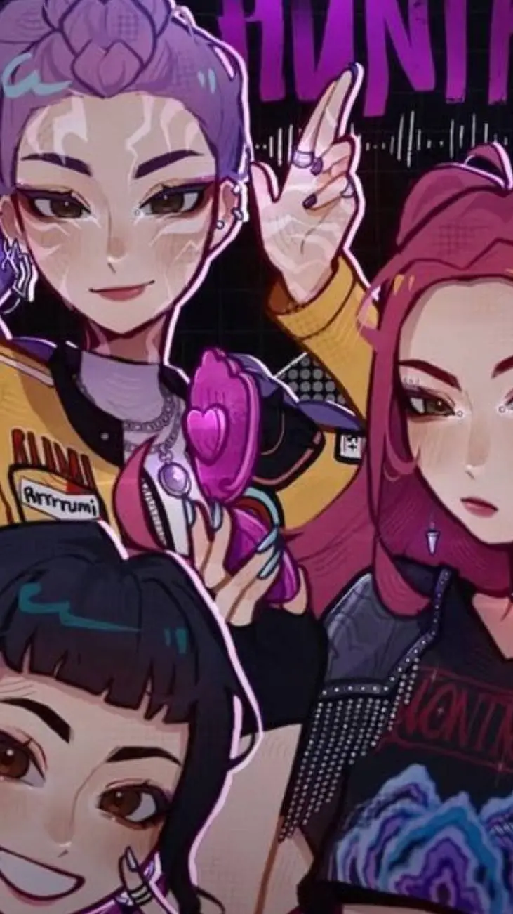 ai character: Huntr/x background