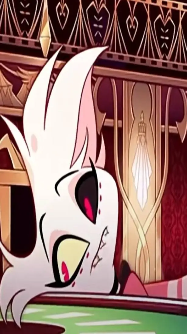 ai character: Angel dust  background