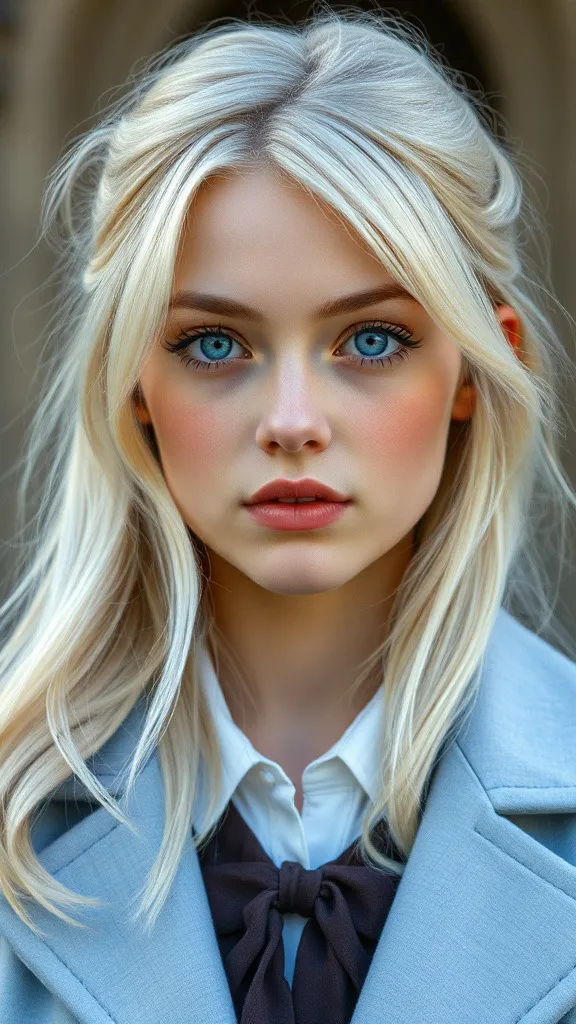 ai character: Fleur Delacour  background