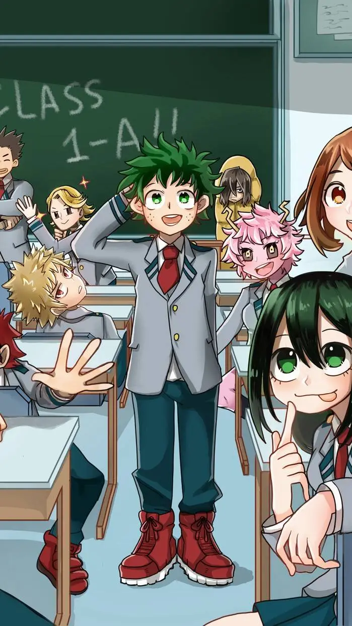 ai character: Class 1A meets you background