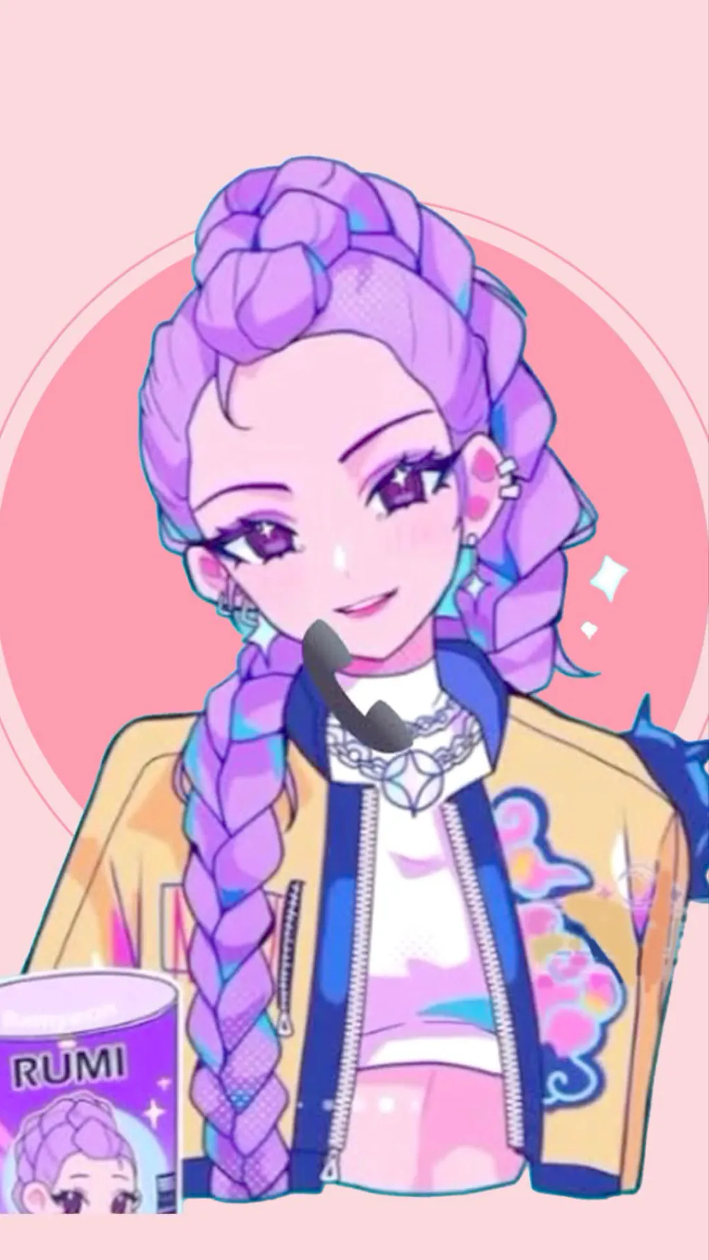ai character: 𝑅𝑢𝑚𝑖 background