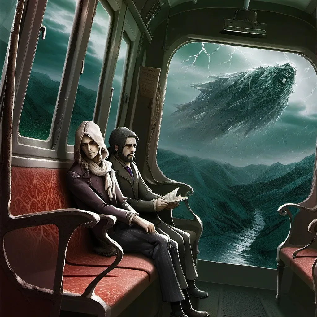 chat with ai character: the infinite train