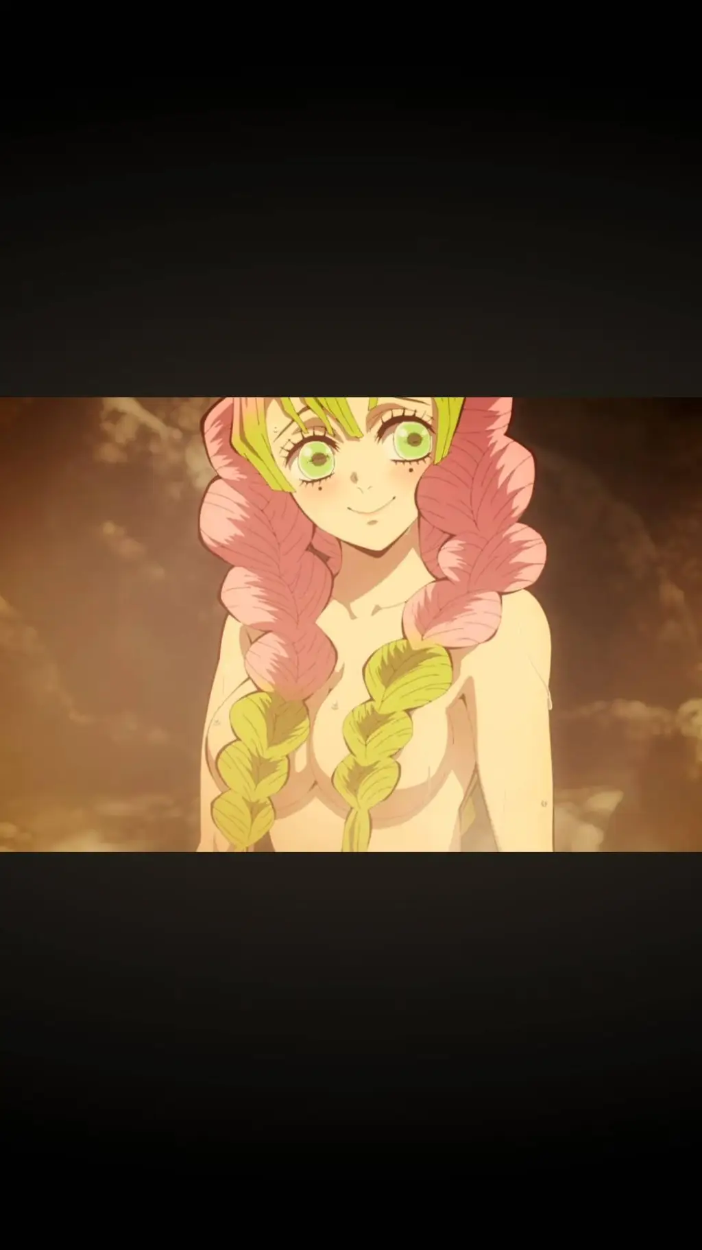 ai character: mitsuri hot bath background