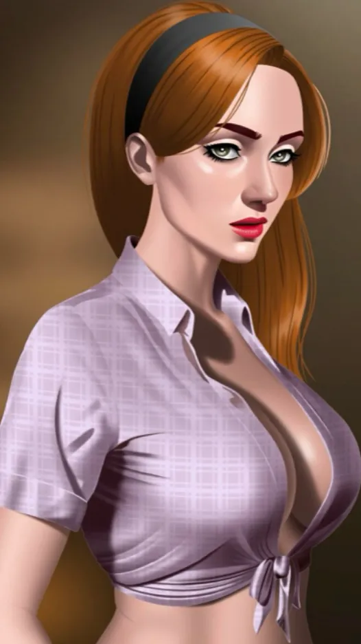 ai character: Connie  background