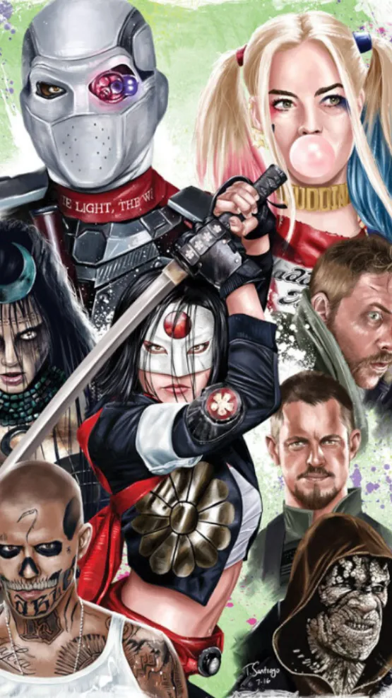 ai character: Suicide squad background
