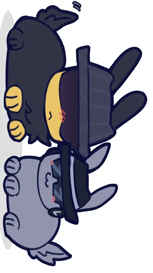 ai character: Doublefedora background