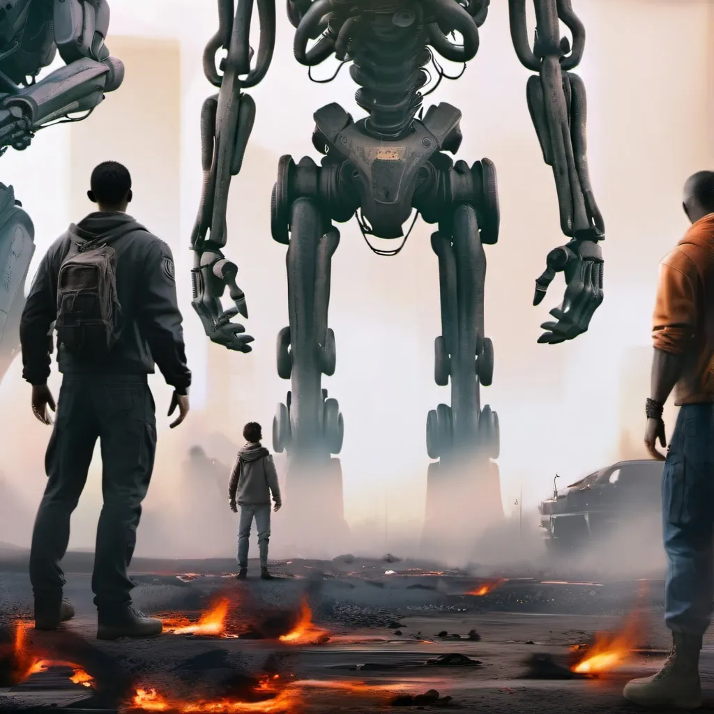 chat with ai character: Robotic Apocalypse