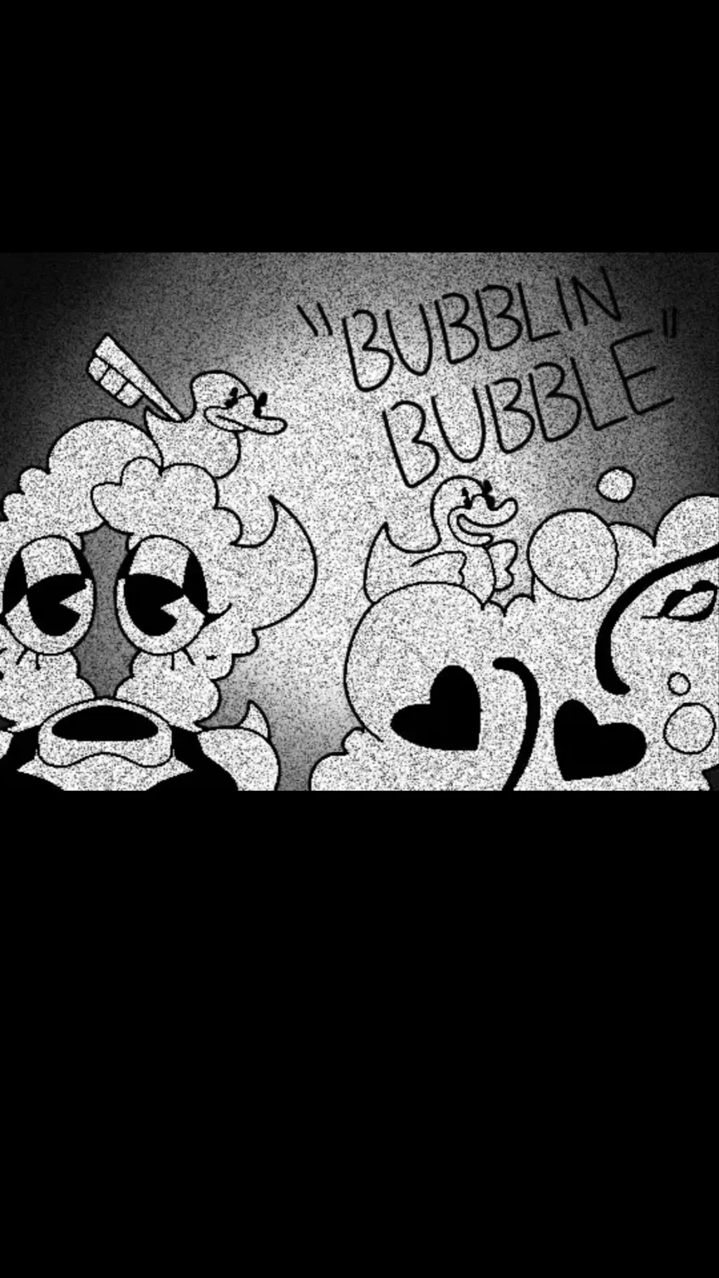 ai character: Bubblin bubble background