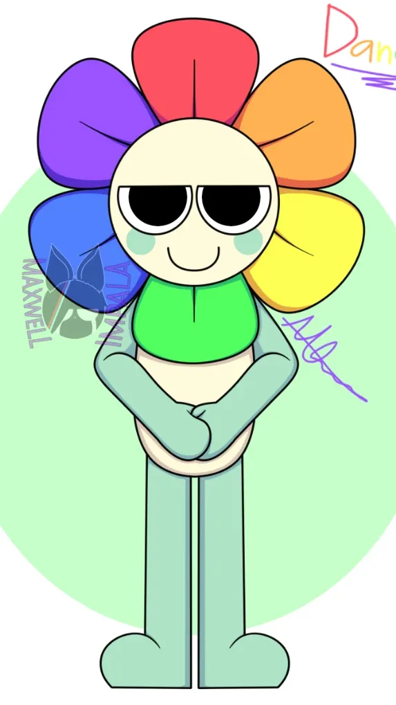 ai character: Dandy background