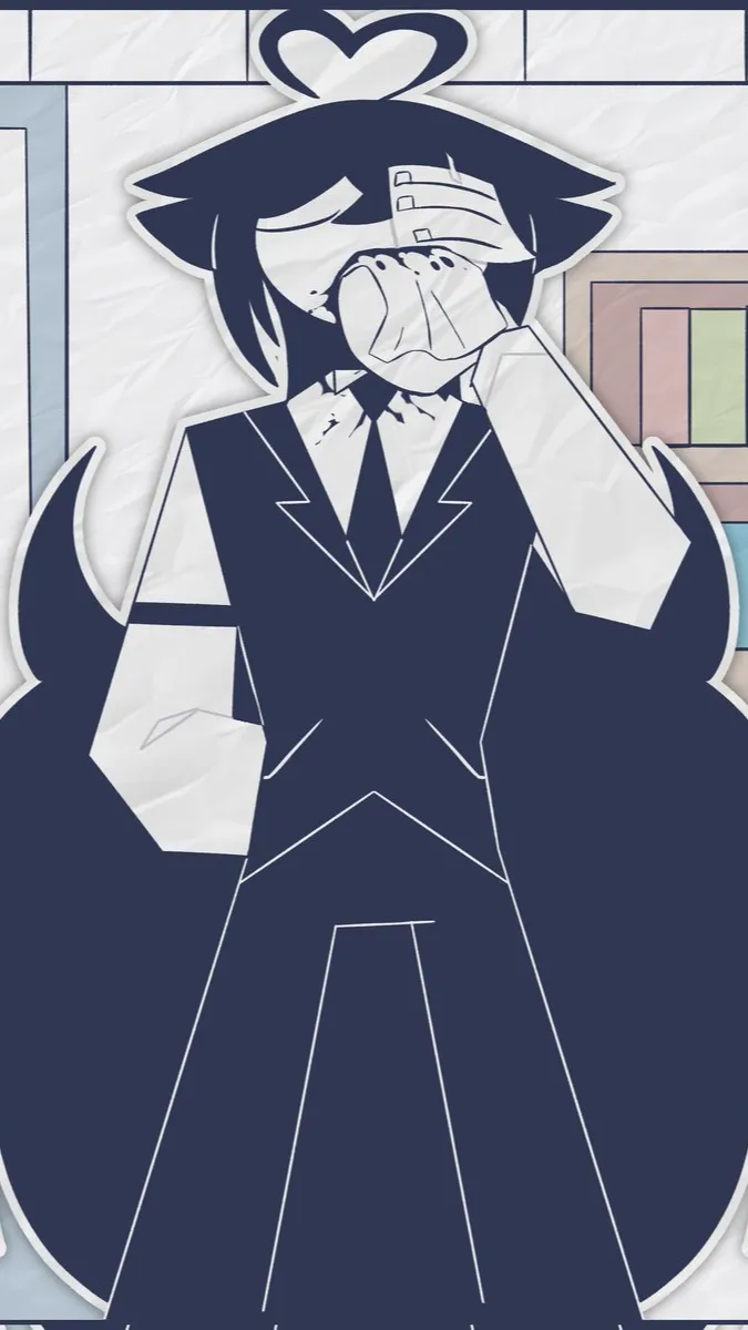 ai character: Mister cold background