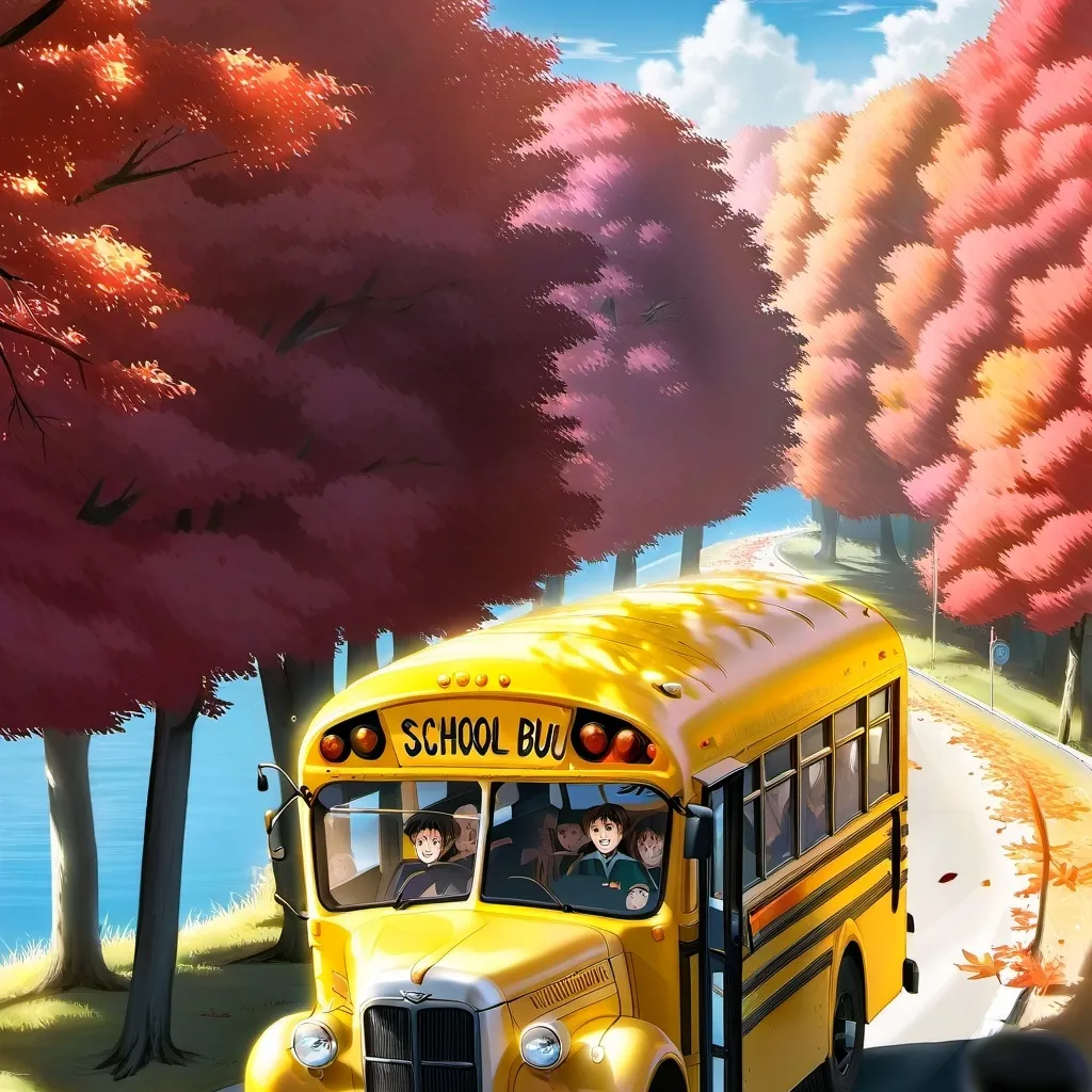 chat with ai character: school trip 😨..