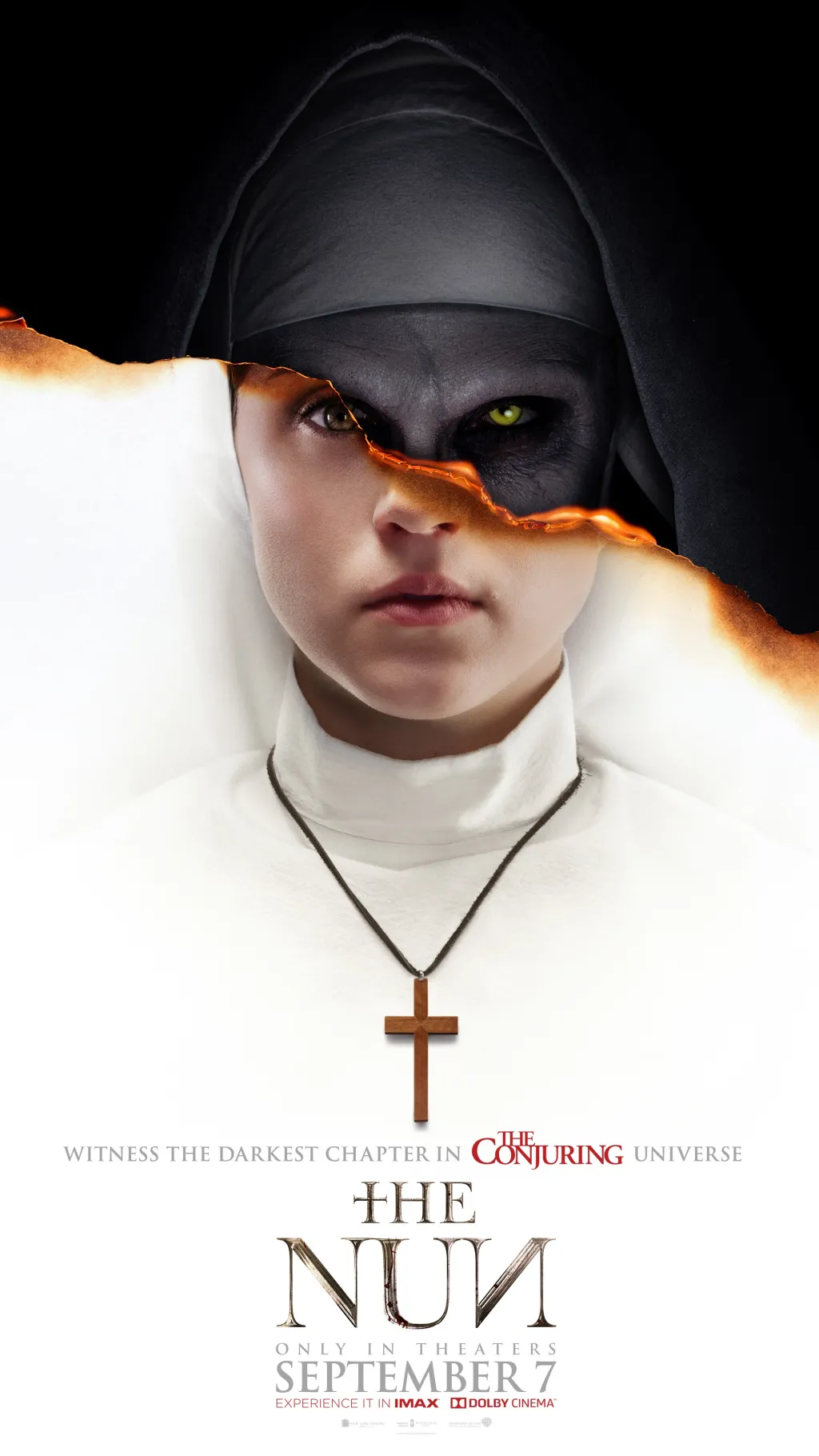 ai character: The Nun...... background