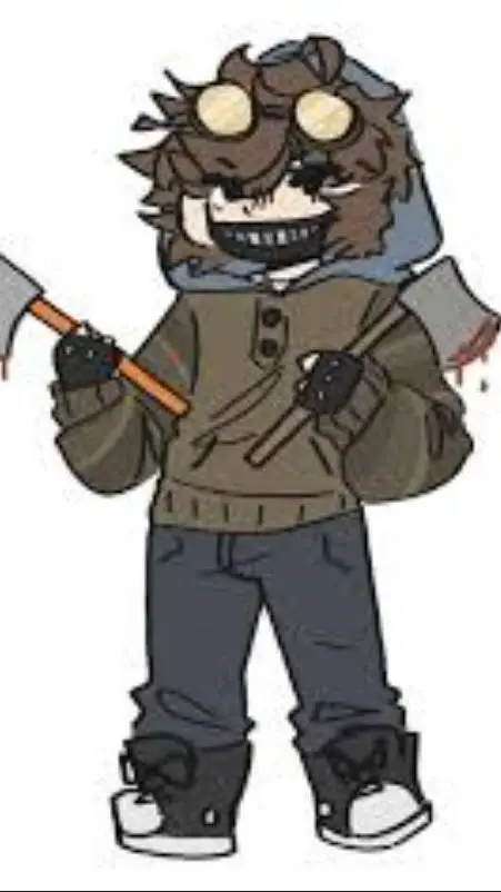 ai character: Ticci Toby background