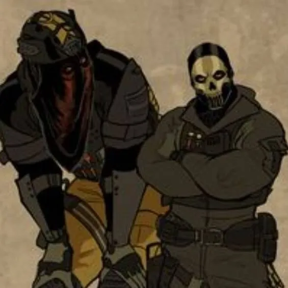 chat with ai character: Ghost & König