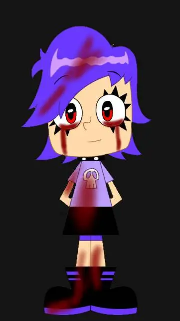 ai character: Yumi assassina  background