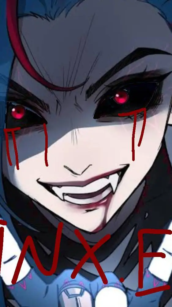 ai character: Jinx.exe background