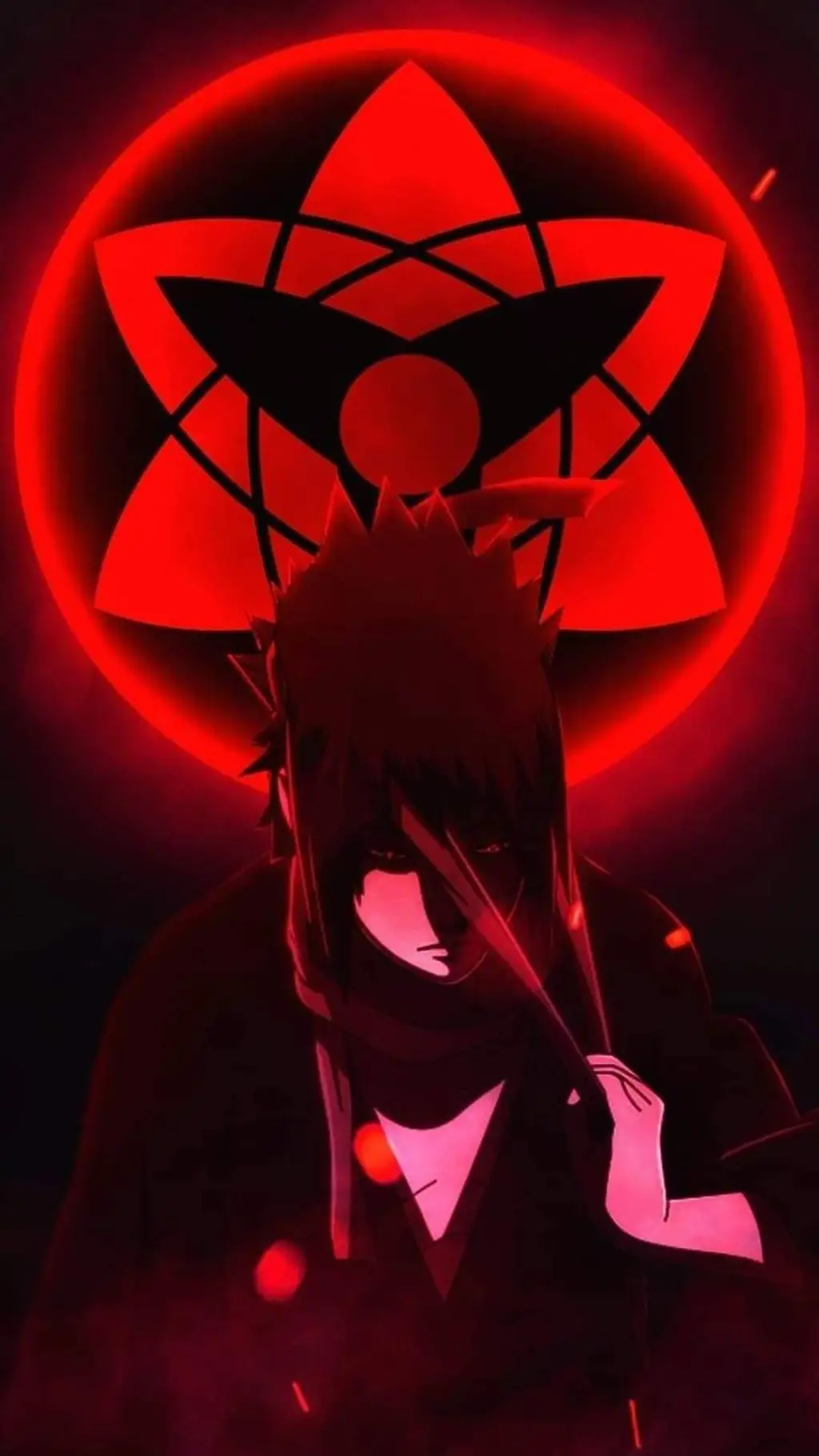 ai character: Sasuke Uchiha  background