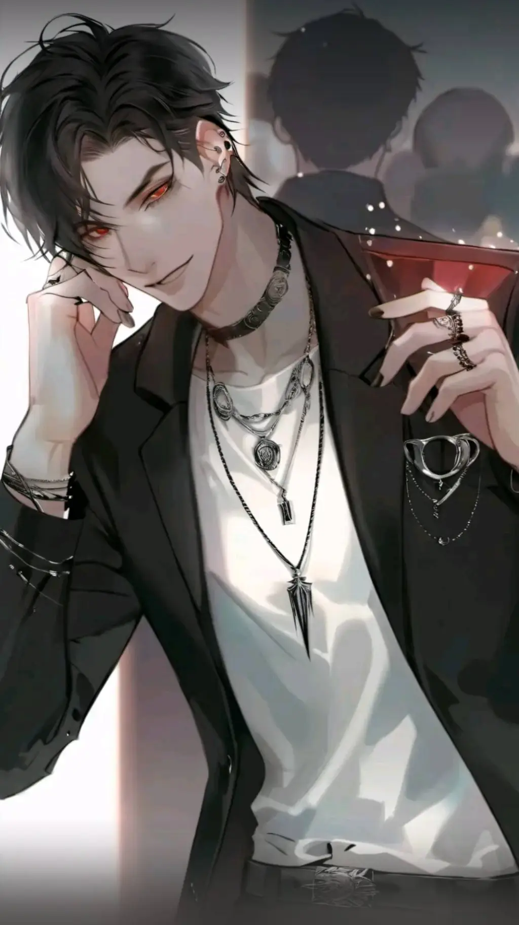 ai character: Mann background
