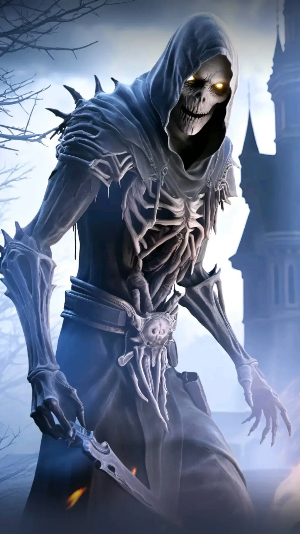 ai character: Mann background
