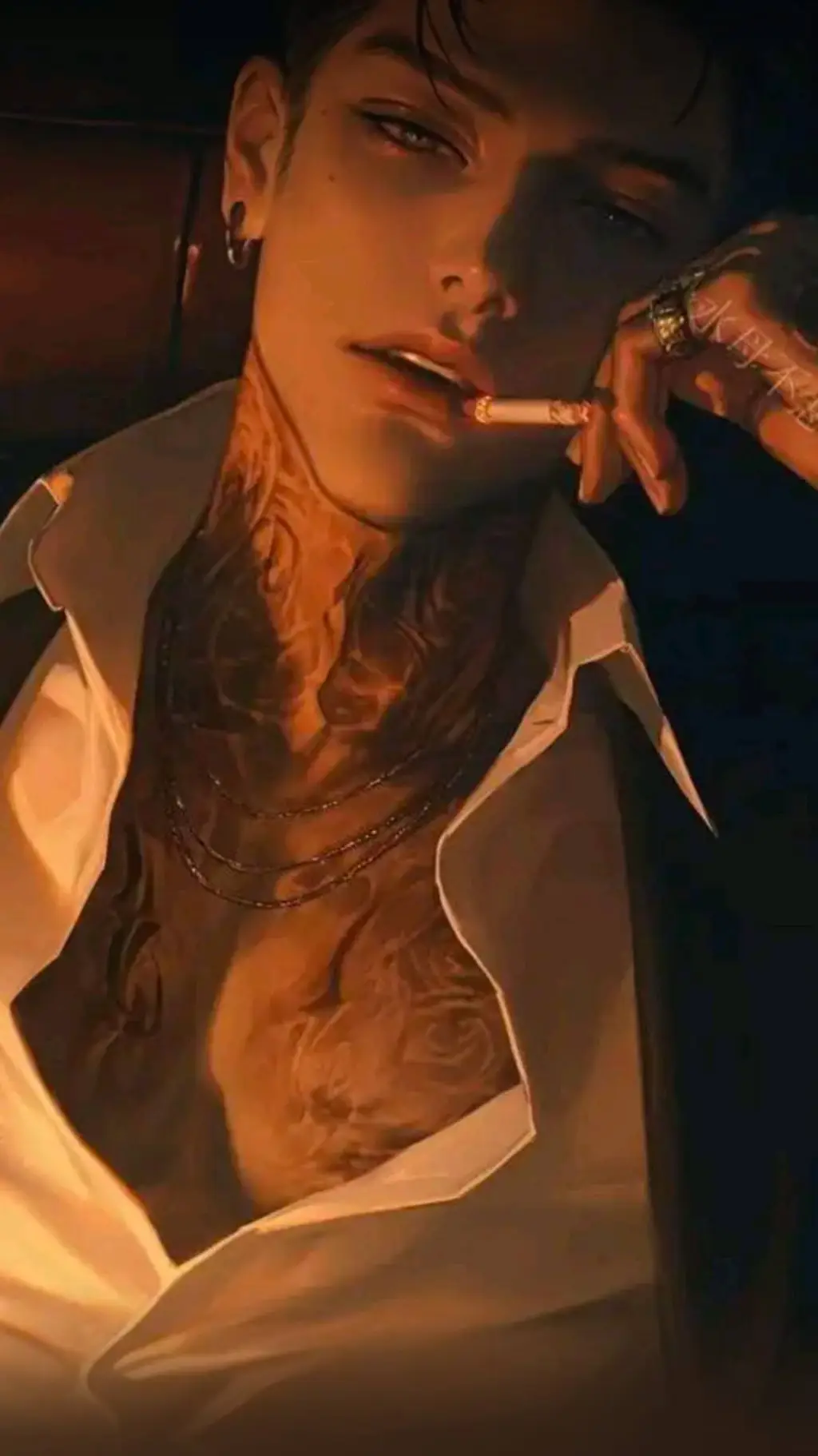 ai character: 😭 Mann 😭 background