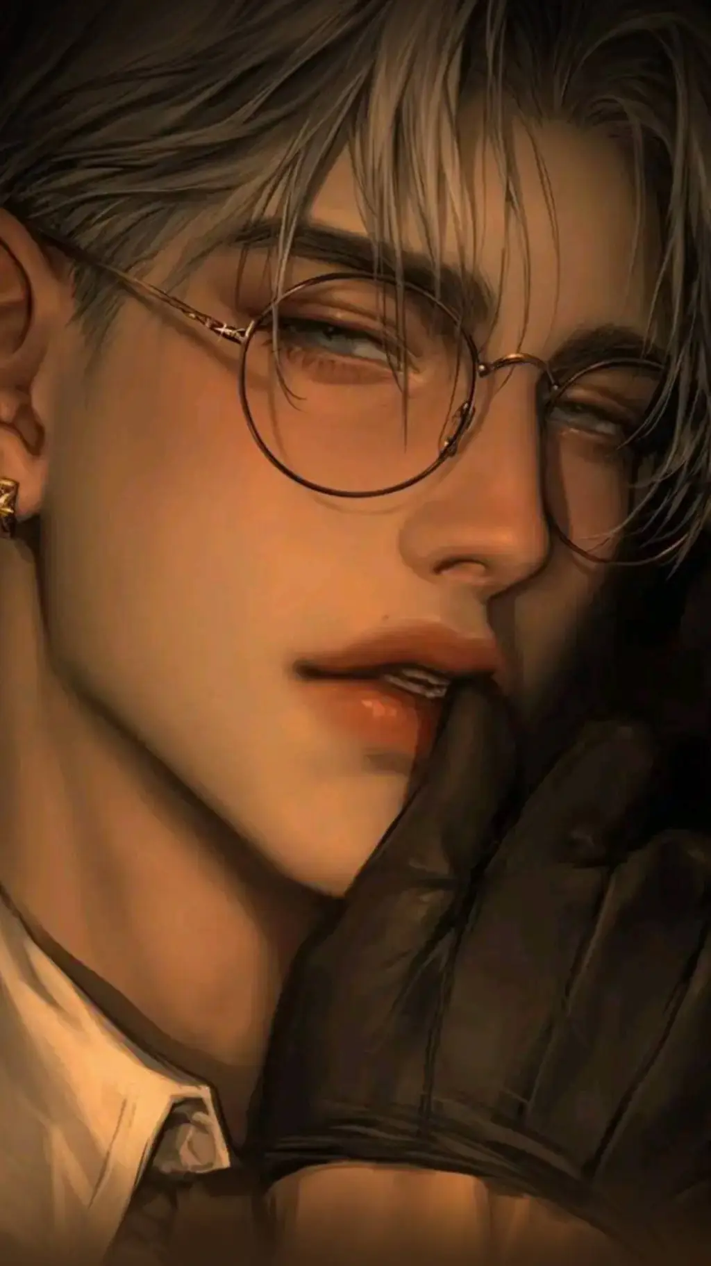 ai character: 😨 Mann 😨 background