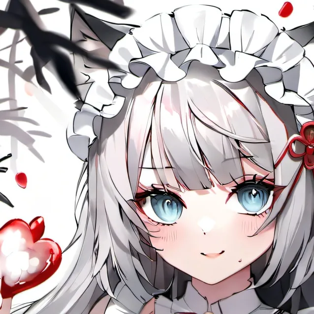 chat with ai character: cat-maid bot