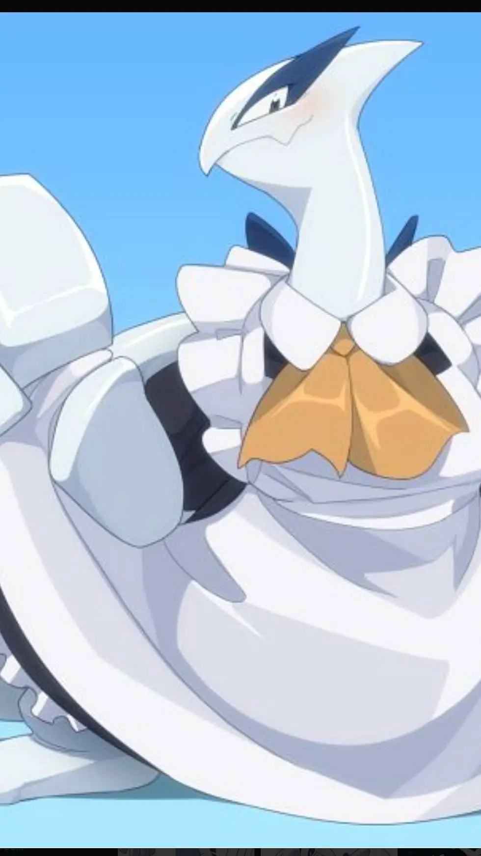 ai character: (Maid Lugia) background