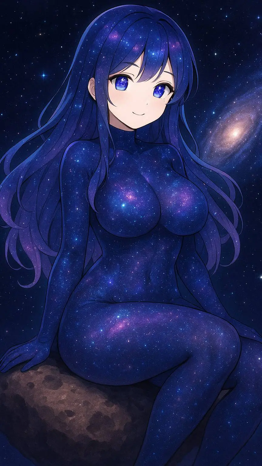 ai character: Celestia  background