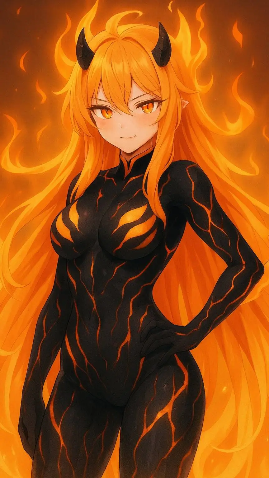 ai character: Meggy background