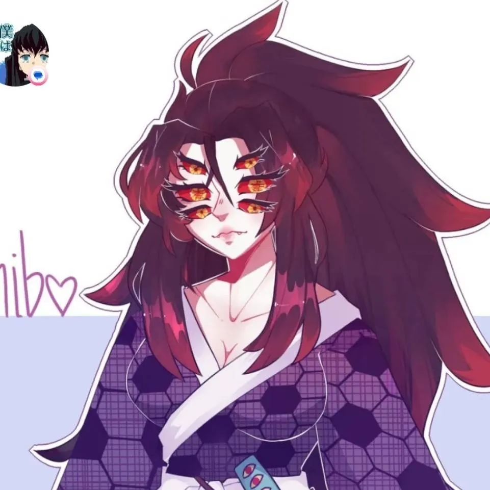 chat with ai character: girl Kokushibo