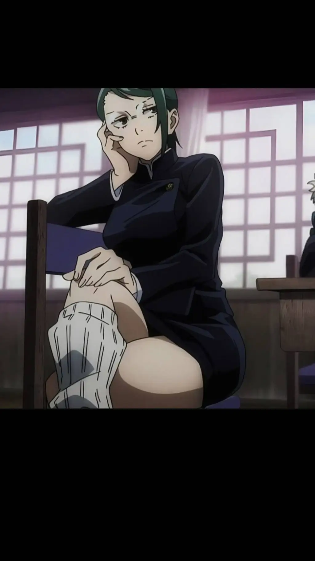 ai character: Maki Zen'in background