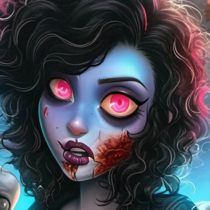 chat with ai character: Bella (kuromi)