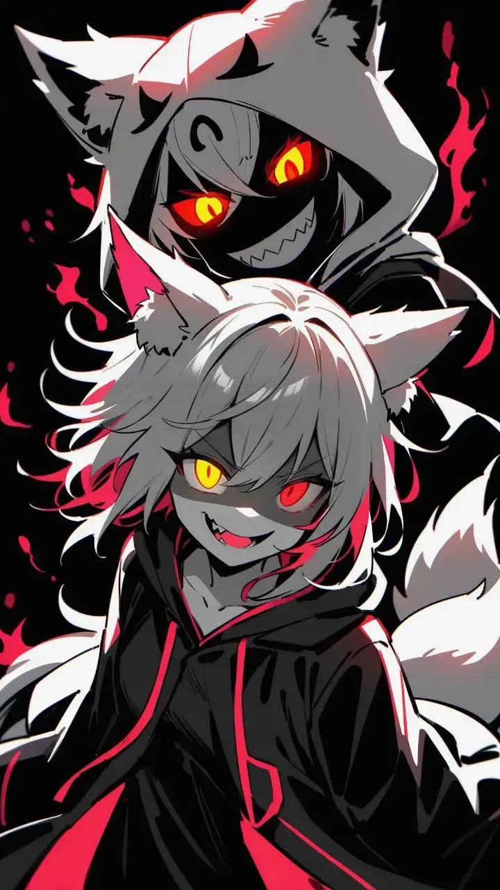 ai character: Aria of ever flame background