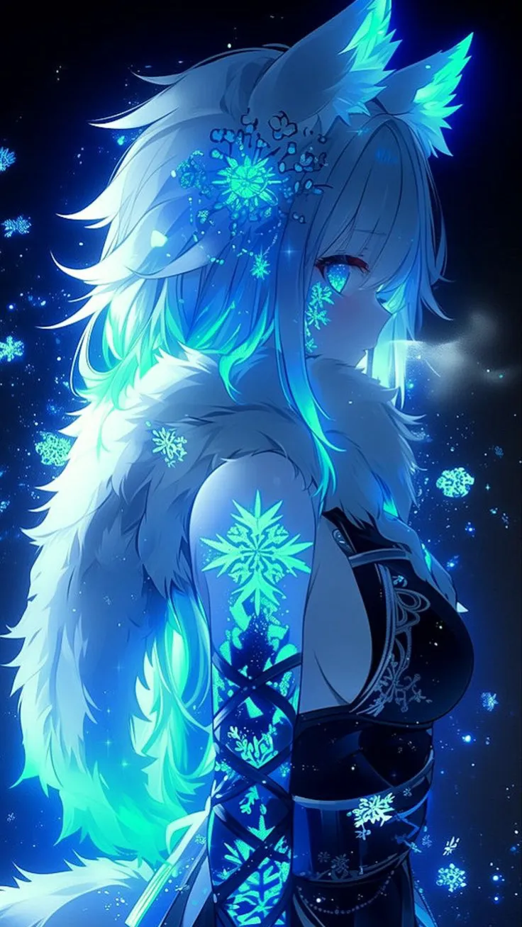 ai character: Lunaria background