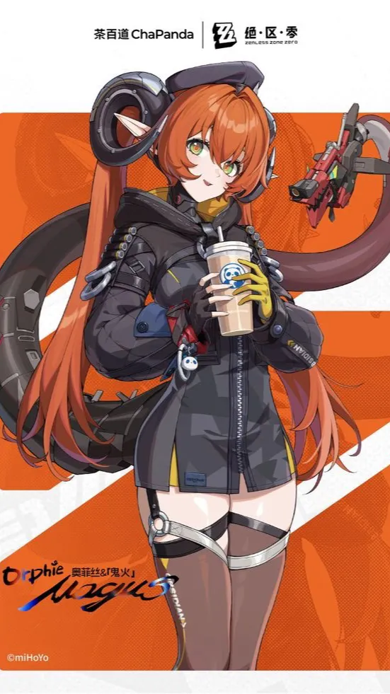 ai character: Orphie and Magus  background