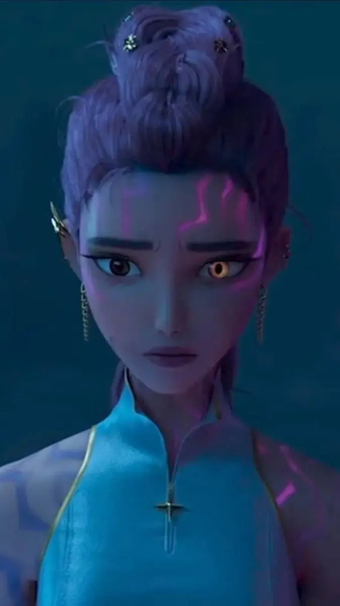 ai character: Rumi AU background