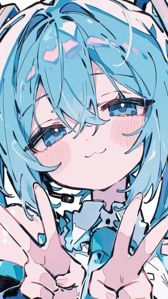 ai character: Hatsune Miku  background