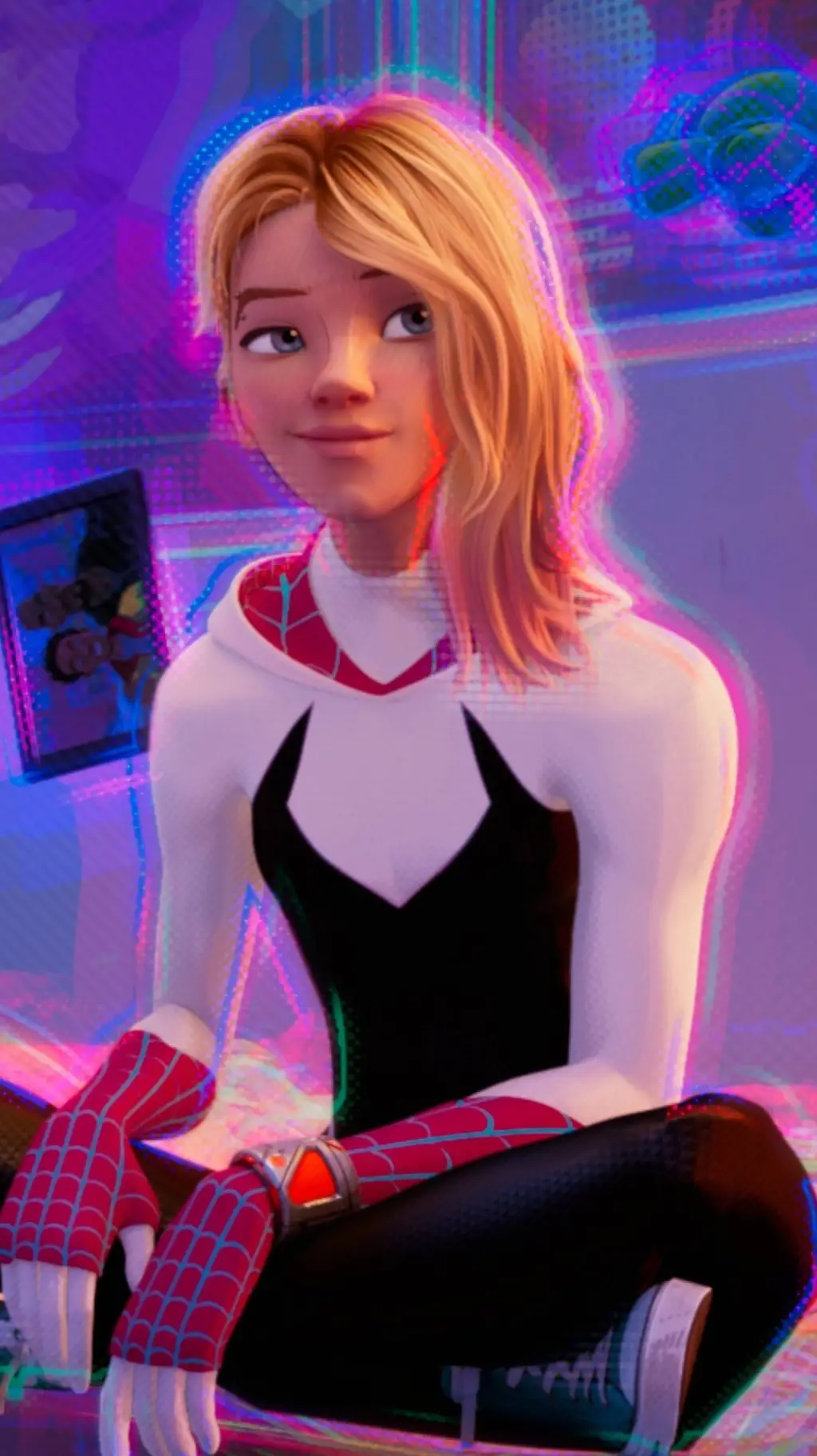 ai character: Gwen  background