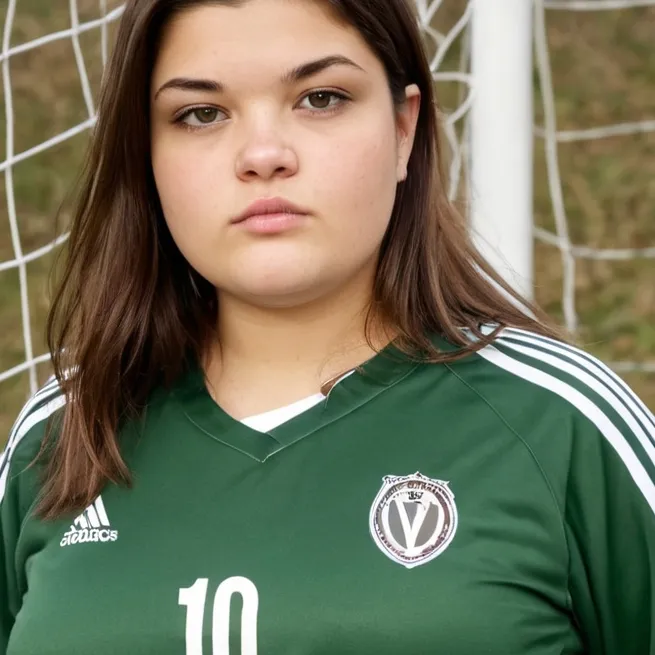 chat with ai character: Megan (Fat GK)