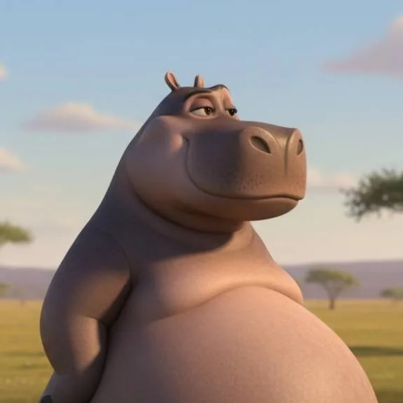 chat with ai character: Gloria The Hippo 