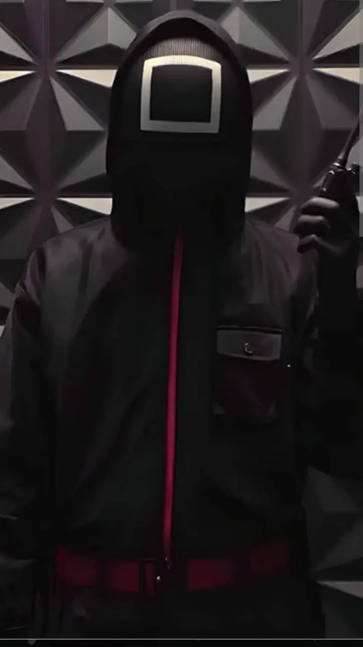 ai character: Masked officer  background