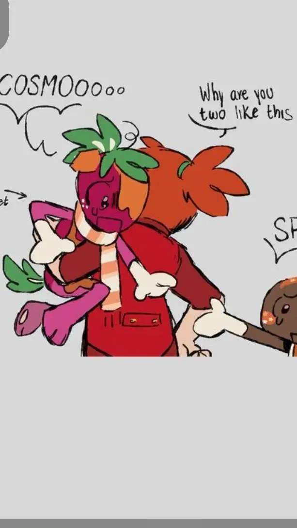 ai character: fruitcake background