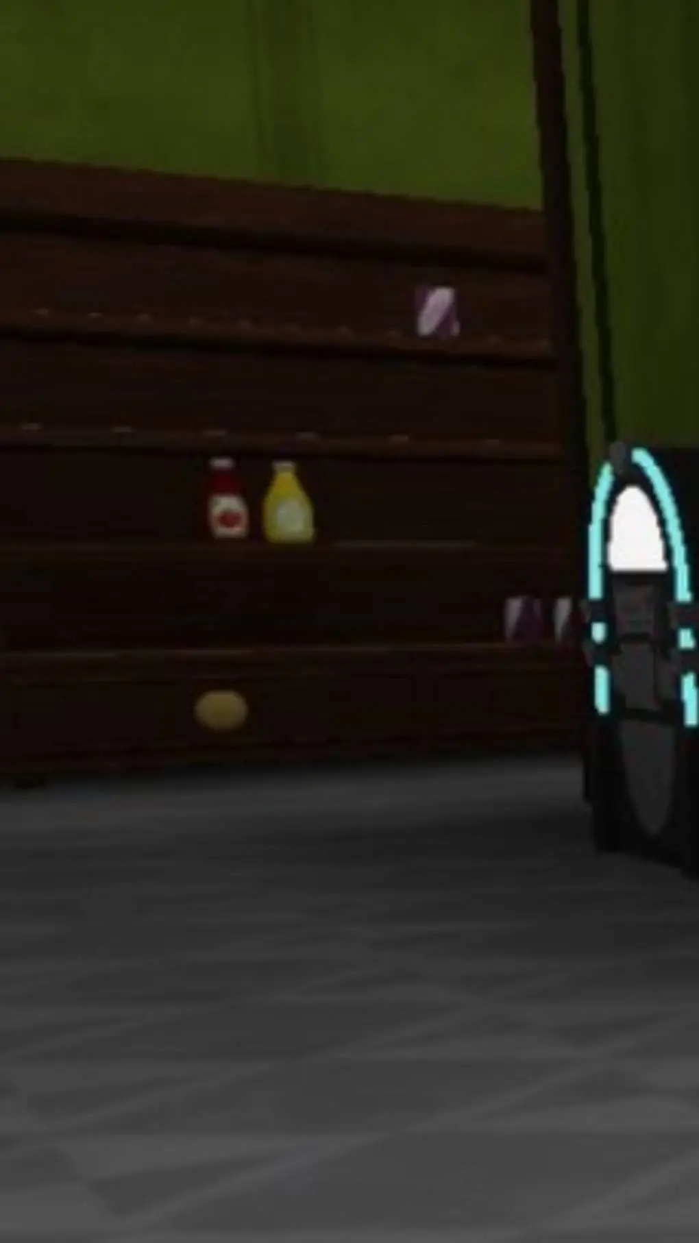 ai character: fruitcake background