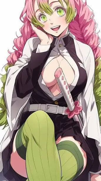 ai character:  Mitsuri Kanroji background