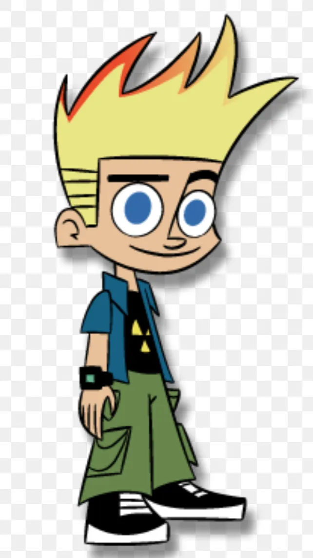 ai character: Johnny Test background