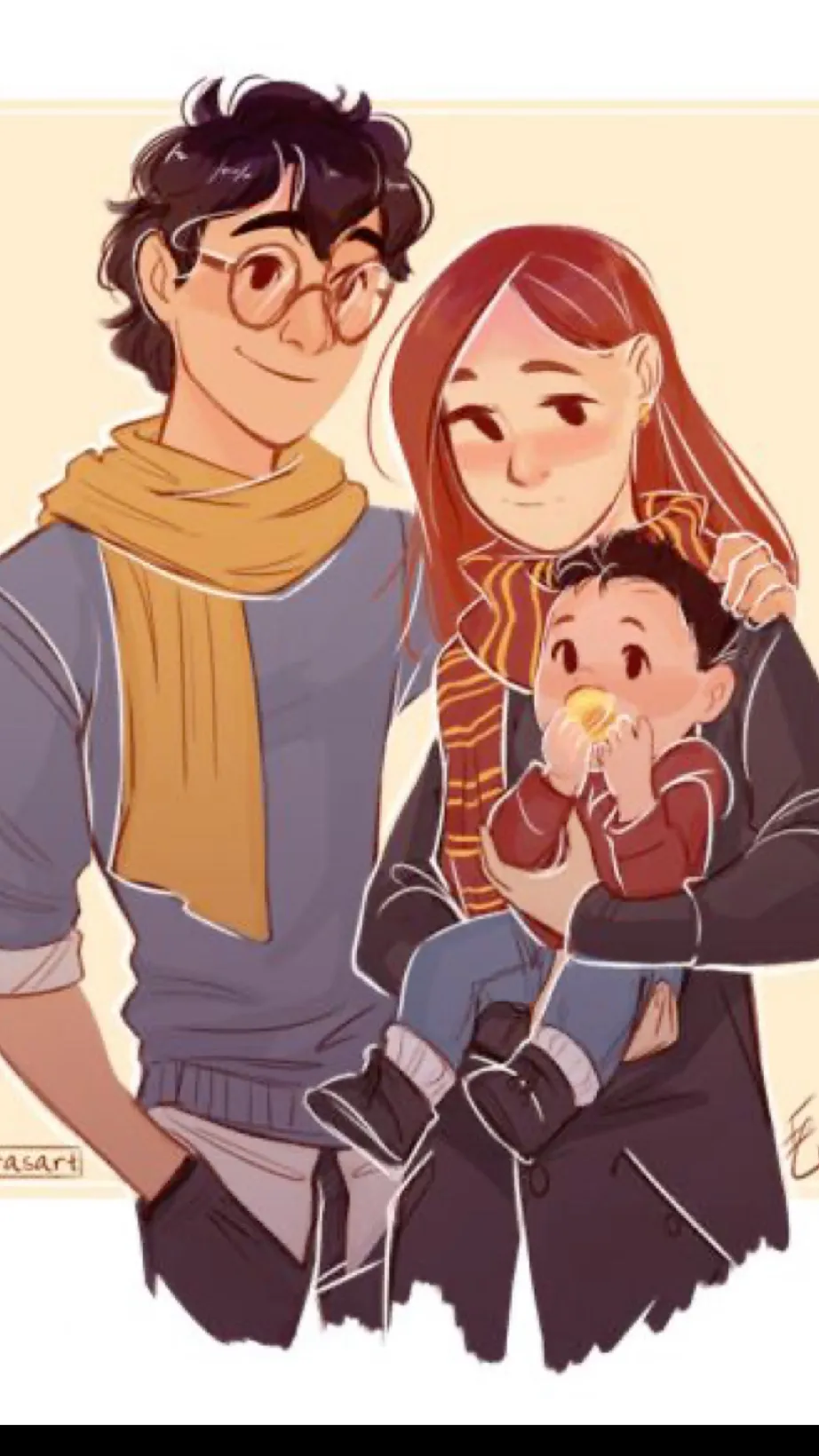 ai character: Holly Potter background