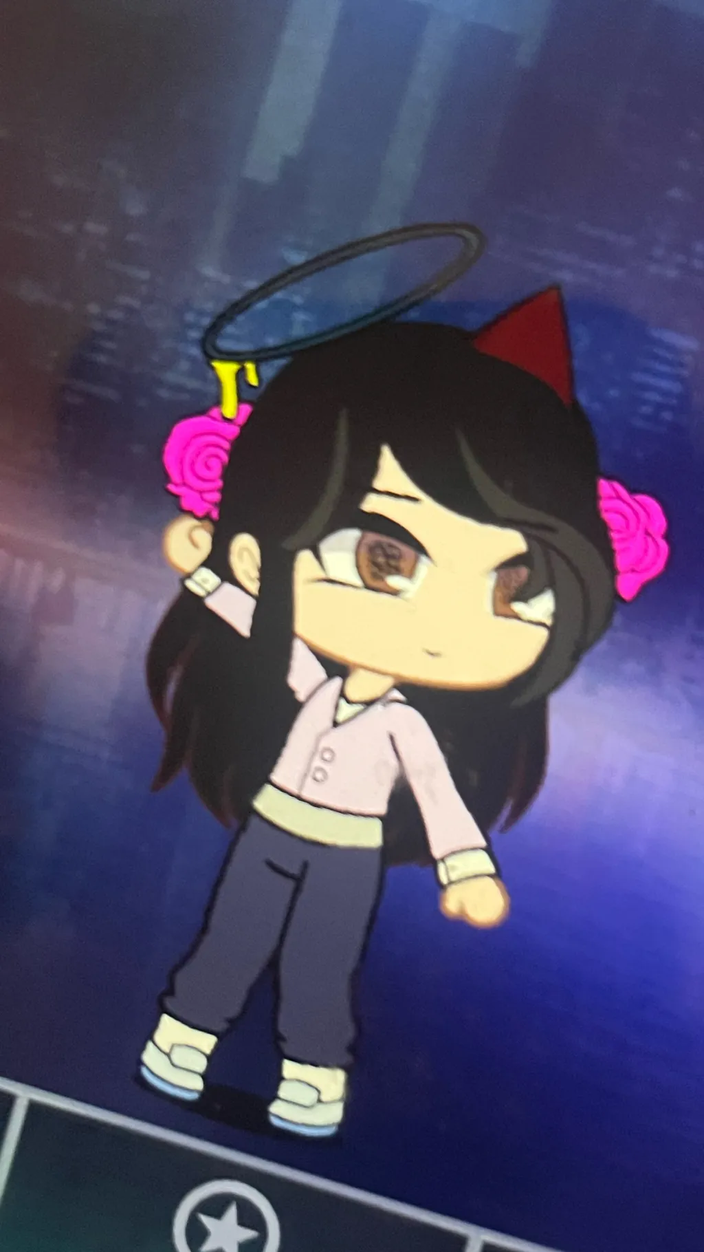 ai character: olivia background