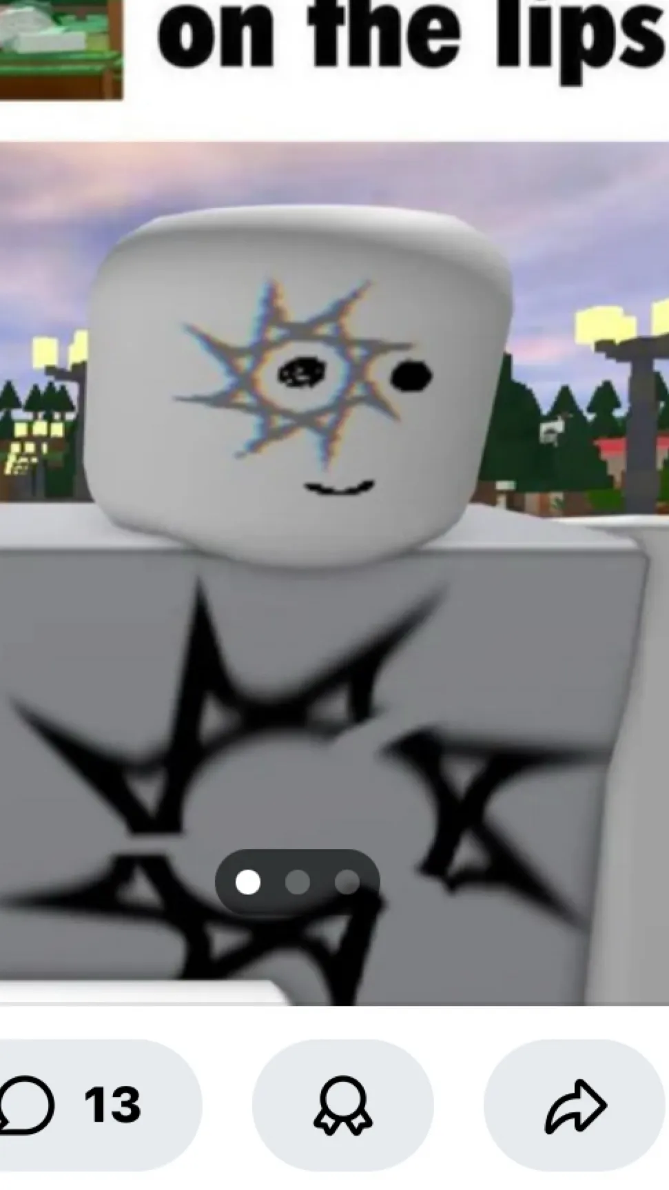 ai character: broken sprawn background